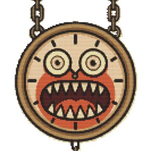The clock is angry - Printer with teeth