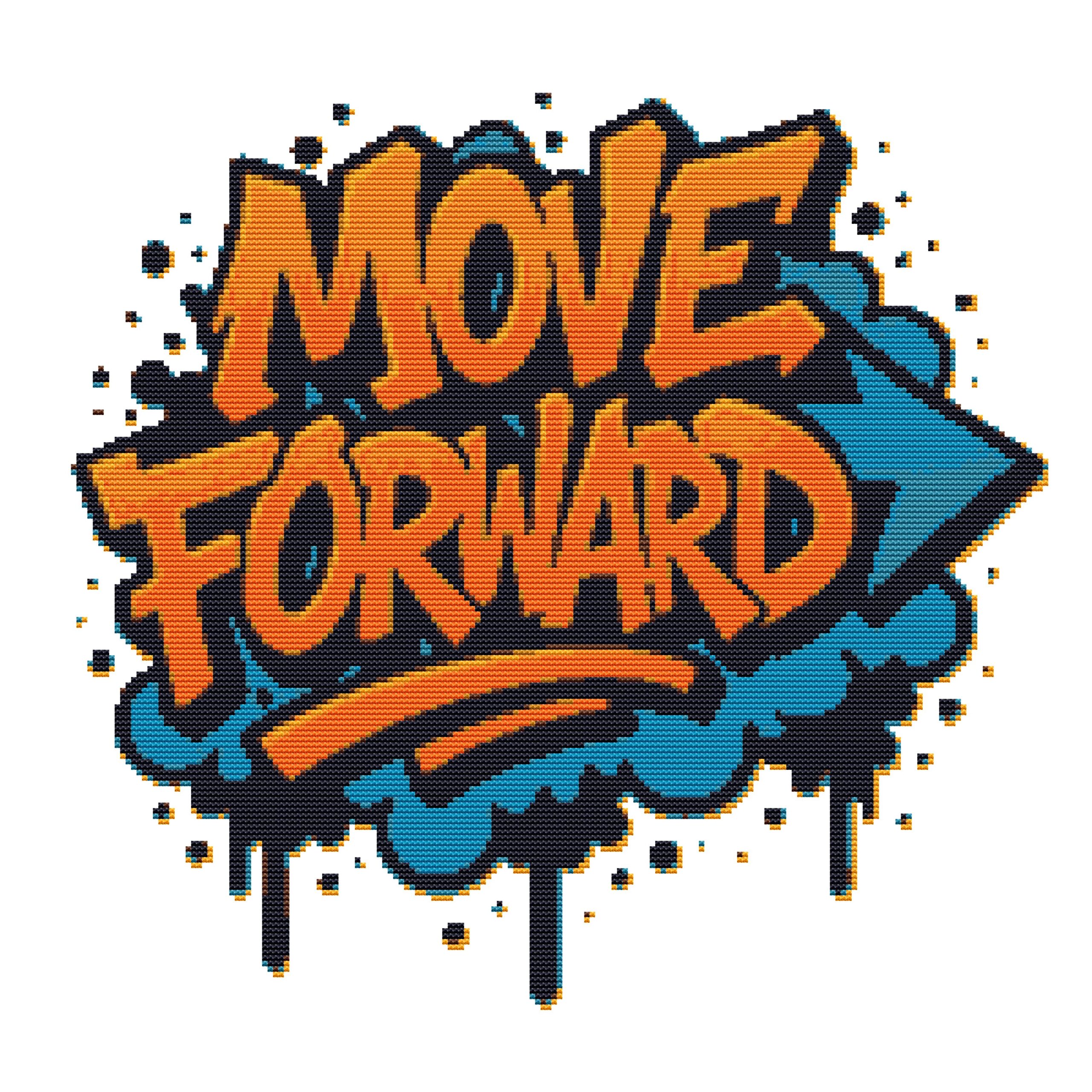 Move forward – Cross stitch pattern PDF – Cross Stitch Patterns PDF ...