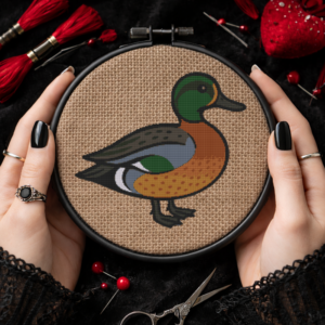 Australian Splendid Teal - Cross stitch pattern PDF